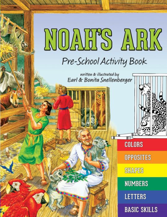 Noah's Ark: Pre-School Activity Book - Biblical Beginnings for Preschool