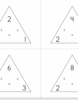 Flash Cards - Multiplication & Division