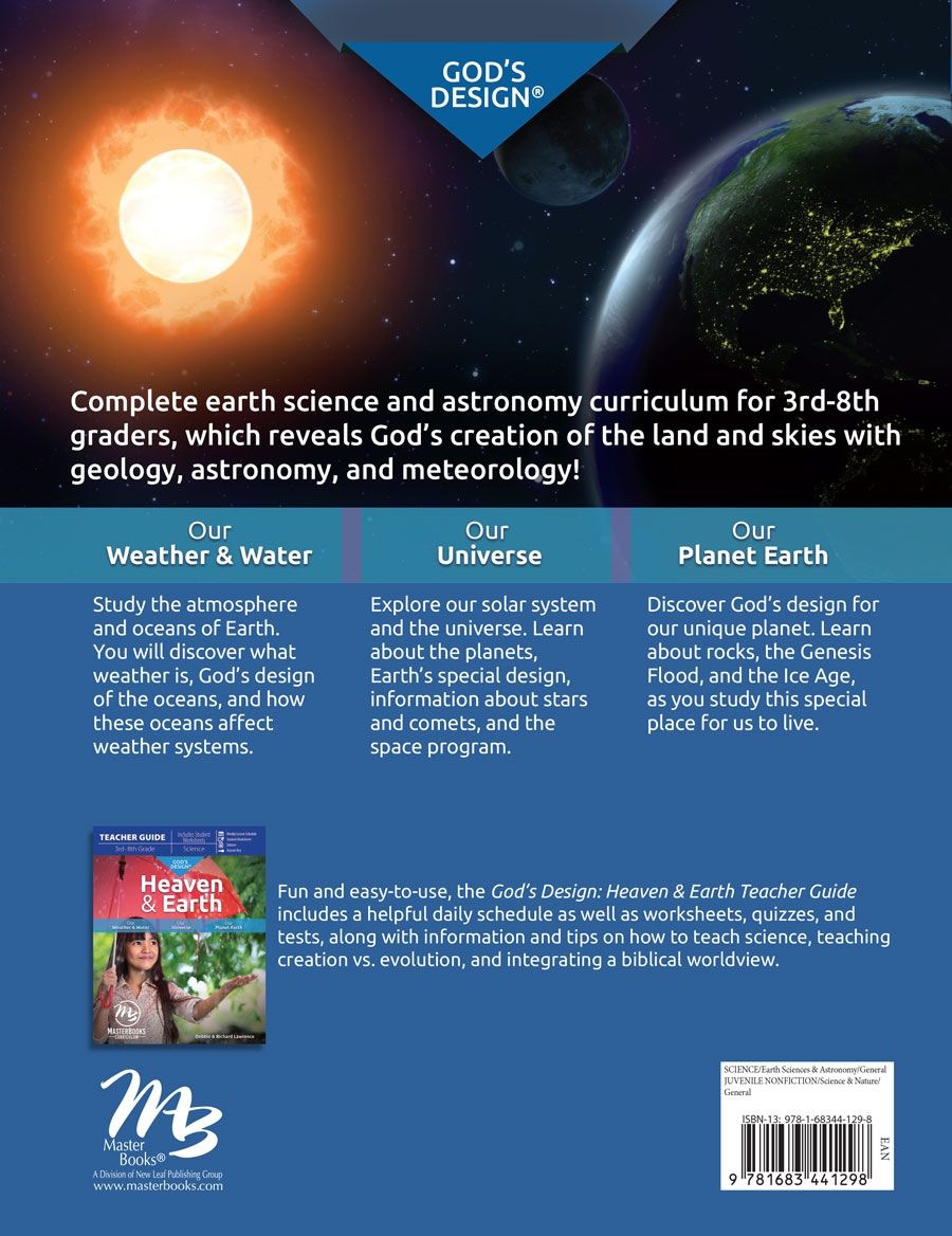 God's Design - Heaven & Earth (Teacher Guide)